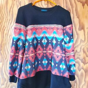 Medium aztec sweater. Brand Fashion Express